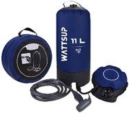 Solcellsdusch med tryck WattSup 11 L Blå