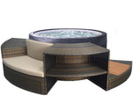 Spa NetSpa Vita Semi-rigid 4-sits med möbler