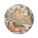Arvidssons Textil Grytunderlägg Stortorget Rund SKU ARV-2957-67-06-99 EAN 7394094273055