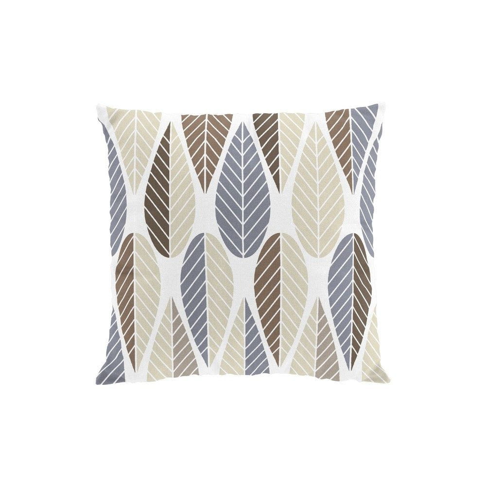 Arvidssons Textil Kuddfodral Blader Brun SKU ARV-2336-62-01-04 EAN 7394094270177