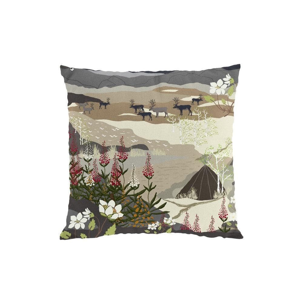 Arvidssons Textil Kuddfodral Fjällvandring Beige SKU ARV-2724-62-01-35 EAN 7394094273406