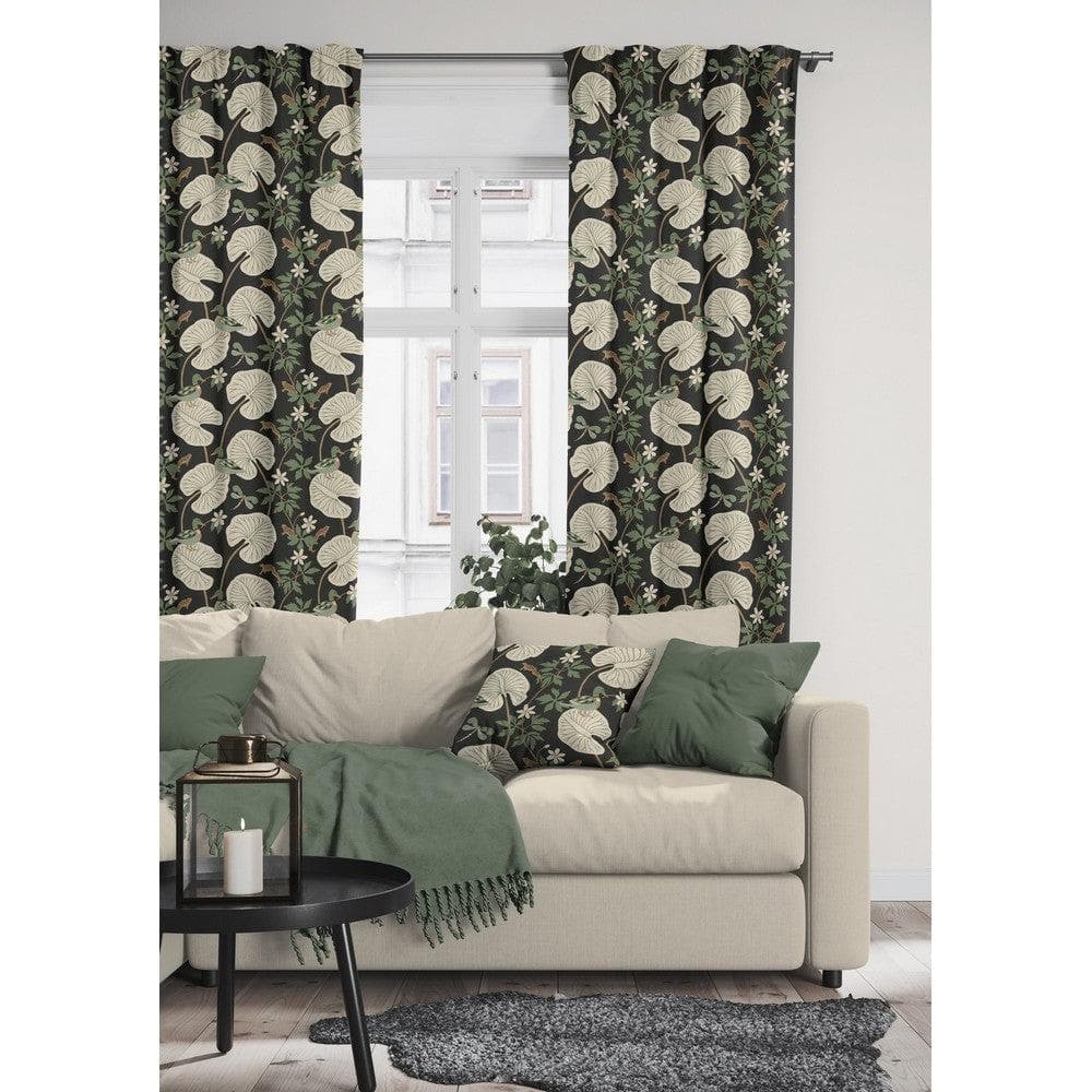 Arvidssons Textil Kuddfodral Kärrleken Vit/Grön SKU ARV-2961-62-01-18 EAN 7394094275134