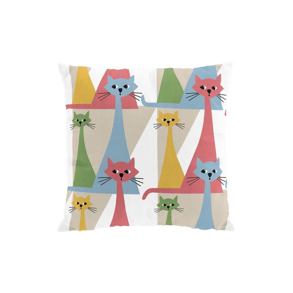Arvidssons Textil Kuddfodral Kitty Flerfärgad SKU ARV-2675-62-01-99 EAN 7394094270382