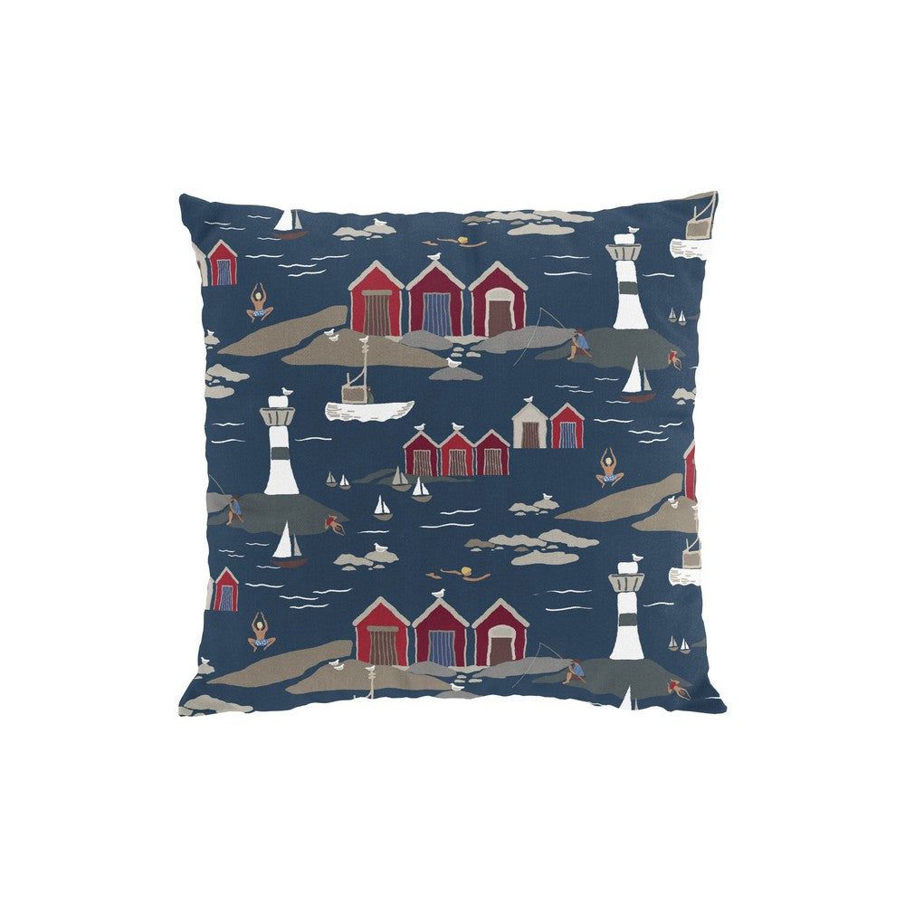 Arvidssons Textil Kuddfodral Kust Blå SKU ARV-2927-62-01-70 EAN 7394094271549