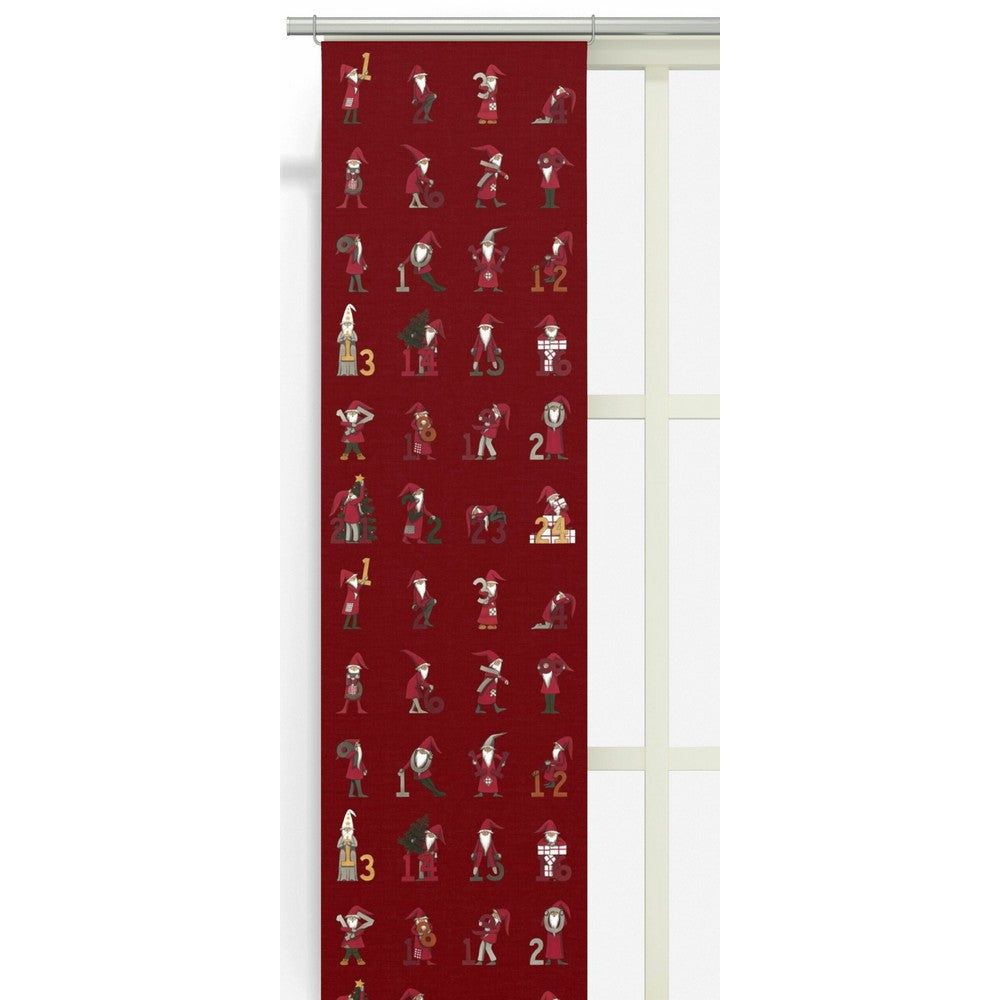 Arvidssons Textil Panelgardin Kalendertomtar 2-pack SKU EAN