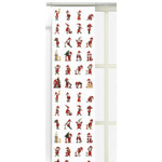 Arvidssons Textil Panelgardin Kalendertomtar 2-pack SKU EAN