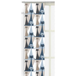 Arvidssons Textil Panelgardin Kitty 2-pack Blå SKU ARV-2675-09-02-50 EAN 7394094270313