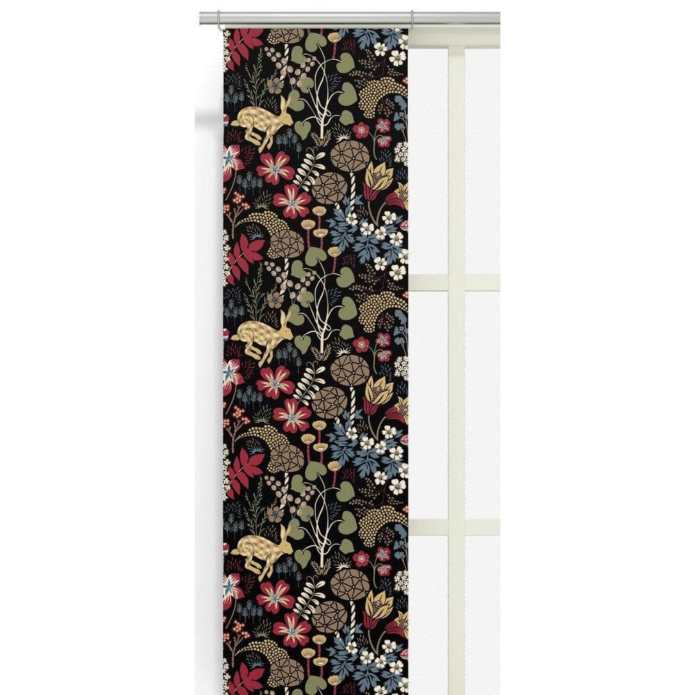 Arvidssons Textil Panelgardin Lyckeflykt 2-pack Röd/Brun SKU ARV-2896-09-02-72 EAN 7394094274236