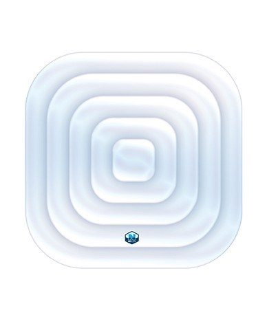 Skydd för spa NetSpa Uppblåsbar fyrkant 128x128 cm Aspen