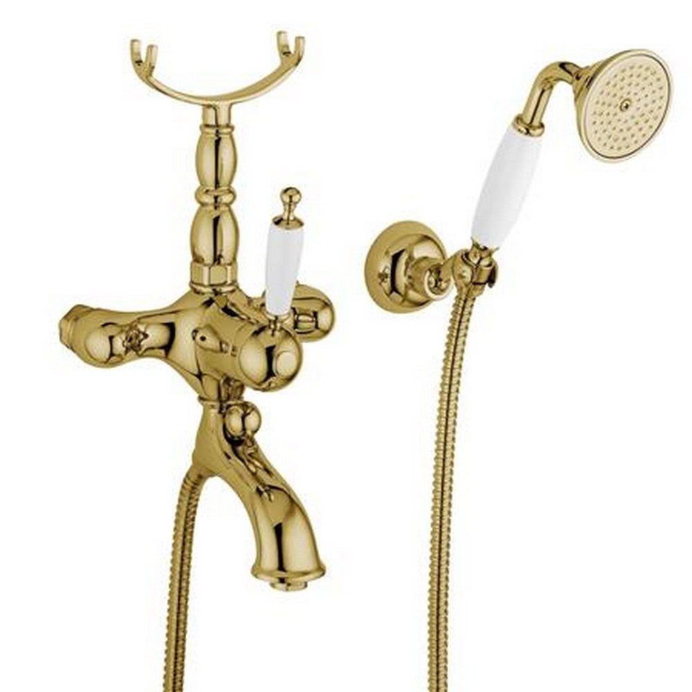 Duschbyggarna Badkarsblandare Oxford Guld SKU DUB-6302DO EAN 7340138701381