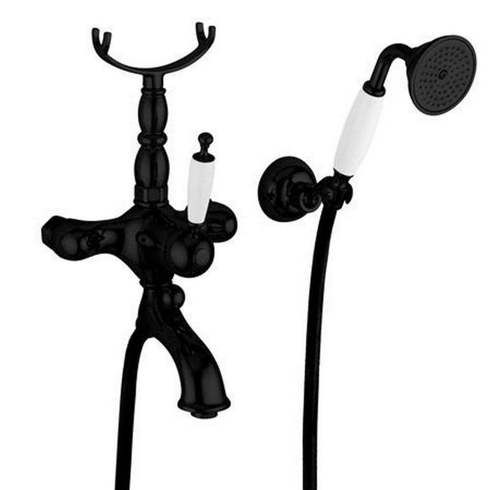 Duschbyggarna Badkarsblandare Oxford Mattsvart SKU DUB-6302SV EAN 7340138726988