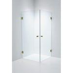 Duschbyggarna Duschhörn Twin Design 900x900mm SKU EAN