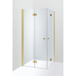 Duschbyggarna Duschhörna Palladium De Luxe Plus Klarglas / 1000x1000x2000 mm / Guld SKU DUB-B81371-1DO100 EAN