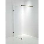 Duschbyggarna Duschvägg Design 890x1913mm 690x1913 mm / Brons / Blåtonat SKU EAN