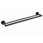 Duschbyggarna Handduksstång Black Dubbel SKU DUB-C1112 EAN 7340138722638
