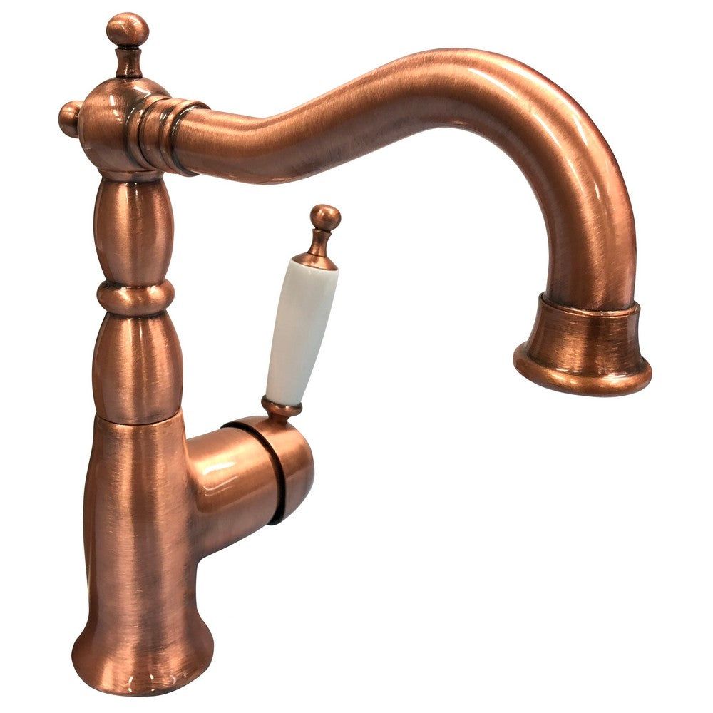 Duschbyggarna Tvättställsblandare Oxford 6313 Koppar SKU DUB-6313RA-S EAN 7340138700810