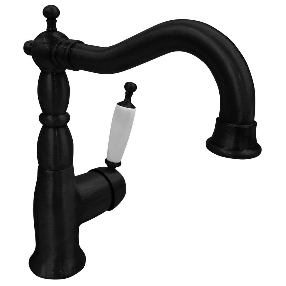 Duschbyggarna Tvättställsblandare Oxford 6313 Mattsvart SKU DUB-6313SV-S EAN 7340138726940