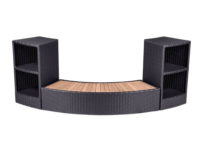 Uppblåsbar Whirlpoolmöbel Mountfield Cirkulär rotting