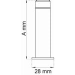 Habo Dörrstopp 2890 Svart SKU HAB-18326 EAN 7317900183263