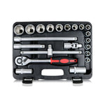 Homeworx Hylsnyckelsats 1/2 Tum 21-delar SKU HOM-H03-002-006-02 EAN