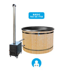 PW-SPA Badtunna Basic DIY Obehandlad / Mörkgrå SKU PLW-PLS1025-P EAN