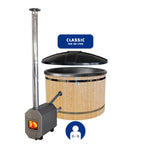 PW-SPA Badtunna Classic DIY Obehandlad / Mörkgrå SKU PLW-PLS1111-GDS-OB-MG EAN