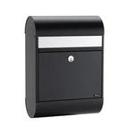 Allux Brevlåda 6000 Svart/Rostfri SKU JUL-F47466 EAN 5701701474668