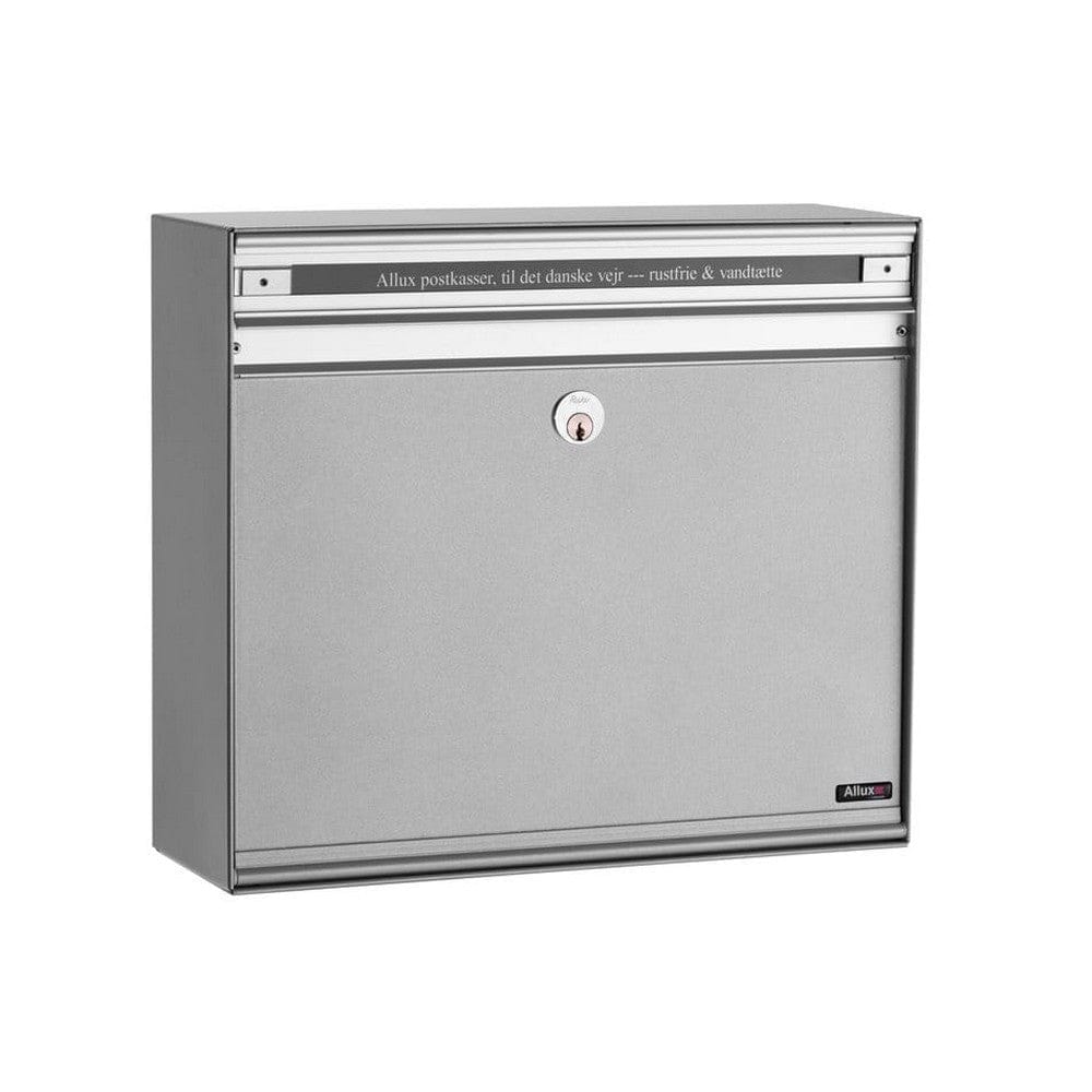 Allux Brevlåda SC135 Alugrå/Stål SKU JUL-F47119 EAN 5701701471193