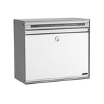 Allux Brevlåda SC200 Vit/Aluminium SKU JUL-F47305 EAN 5701701473050