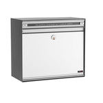 Allux Brevlåda SC200 Alugrå/Aluminium SKU JUL-F47355 EAN 5701701473555