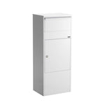 Allux Paketbrevlåda 800 Vit / Framifrån SKU JUL-F54804 EAN 5701701548048