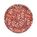 Arvidssons Textil Bricka Stjärnspeja Rund Röd / Ø 31 cm SKU ARV-2898-67-03-52 EAN 7394094268815