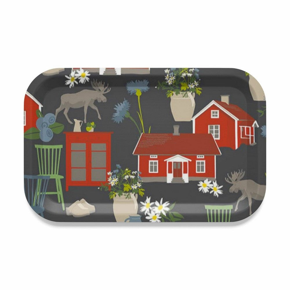 Arvidssons Textil Bricka Strövtåg Grå SKU ARV-2794-67-04-71 EAN 7394094255563