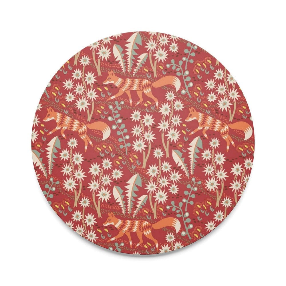 Arvidssons Textil Grytunderlägg Stjärnspeja Rund Röd SKU ARV-2898-67-06-52 EAN 7394094268877