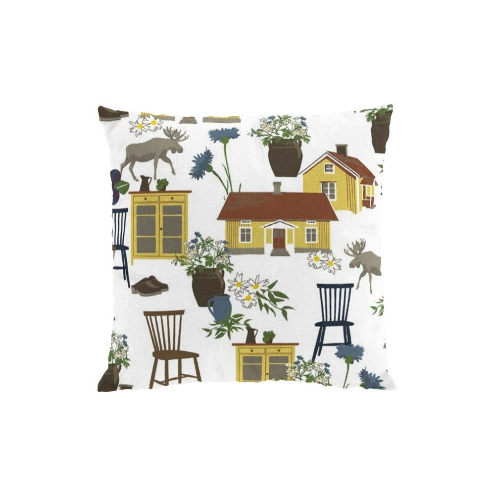 Arvidssons Textil Kuddfodral Strövtåg Gul SKU ARV-2794-62-01-07 EAN 7394094266866