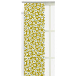 Arvidssons Textil Panelgardin Anemone Mini 2-pack Gul SKU ARV-2827-09-02-07 EAN 7394094259851
