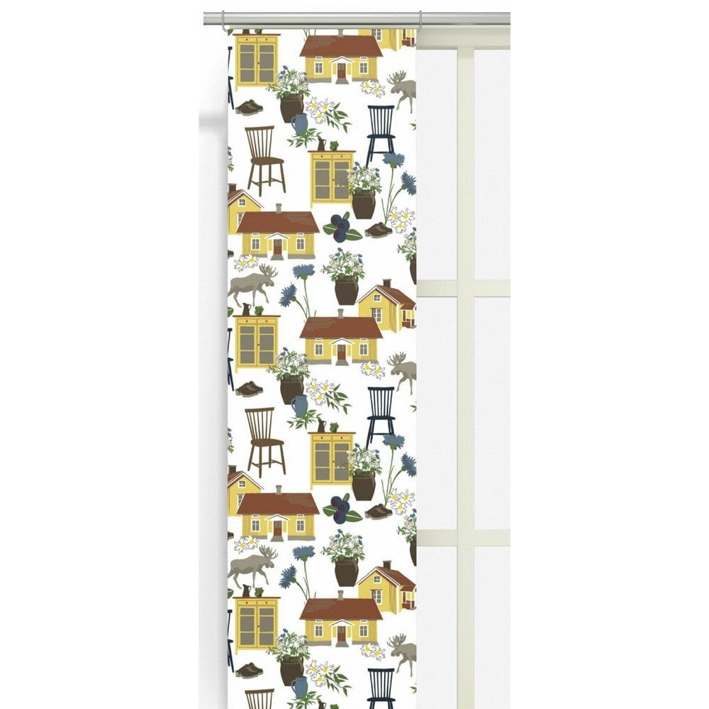 Arvidssons Textil Panelgardin Strövtåg 2-pack Gul SKU ARV-2794-09-02-07 EAN 7394094266828