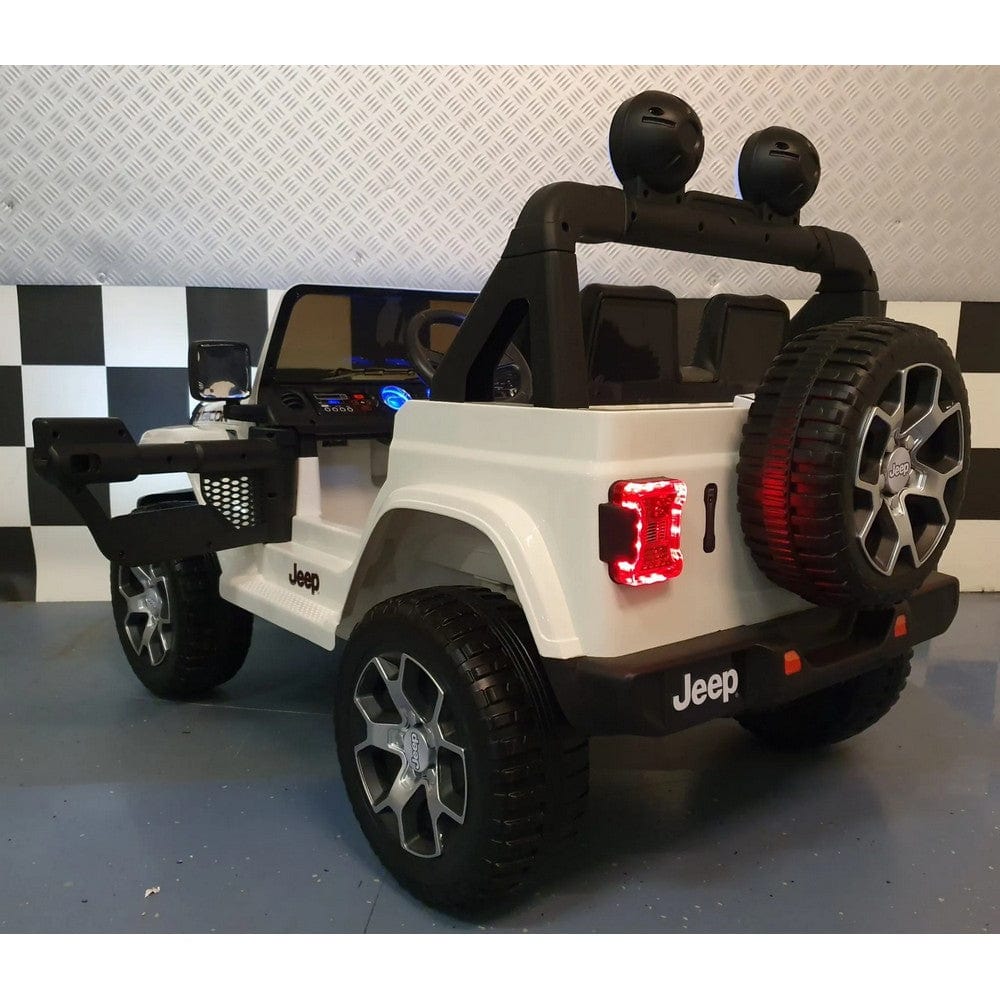 Car4Kids Elbil Jeep Wrangler SKU CAK-C4K555 WIT EAN