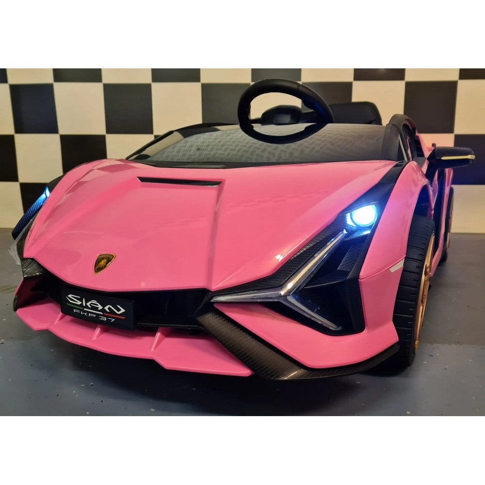 Car4Kids Elbil Lamborghini Sian Rosa SKU CAK-C4K6388 ROZE EAN