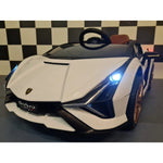 Car4Kids Elbil Lamborghini Sian Vit SKU CAK-C4K6388 WIT EAN