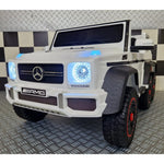 Car4Kids Elbil Mercedes G63 AMG 6x6 Vit SKU CAK-C4KG63 6X6 WIT EAN