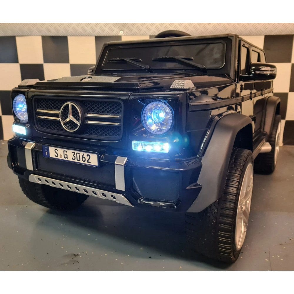 Car4Kids Elbil Mercedes Maybach G650 Svart / 4x 25 Watt SKU CAK-C4KG650S ZWART EAN