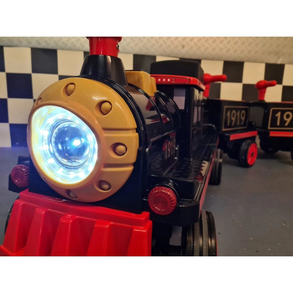 Car4Kids Eltåg med 2 Vagnar SKU CAK-C4K1919 EAN