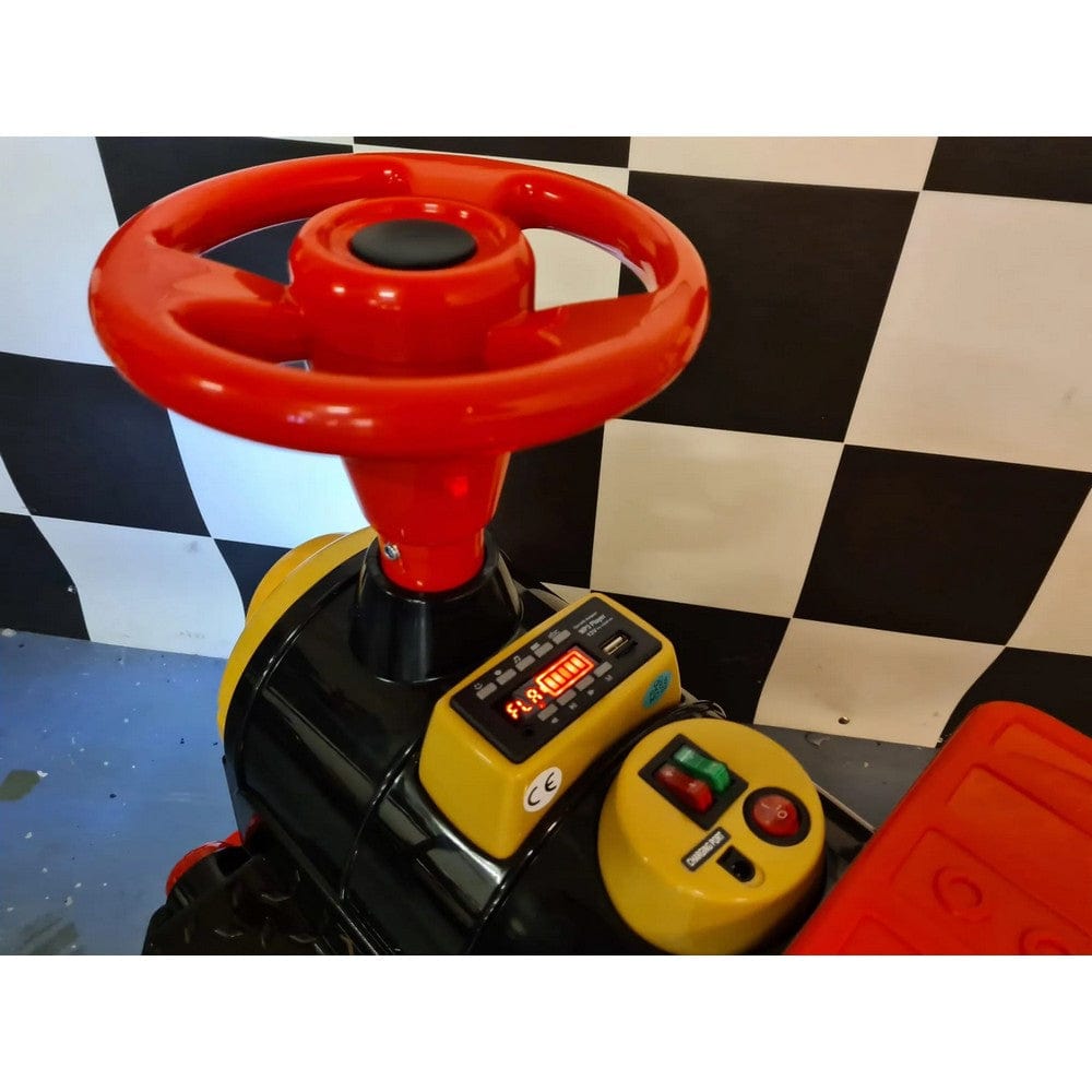 Car4Kids Eltåg med 2 Vagnar SKU CAK-C4K1919 EAN