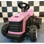 Car4Kids Eltraktor med Släpvagn Rosa SKU CAK-C4K1908 ROZE EAN
