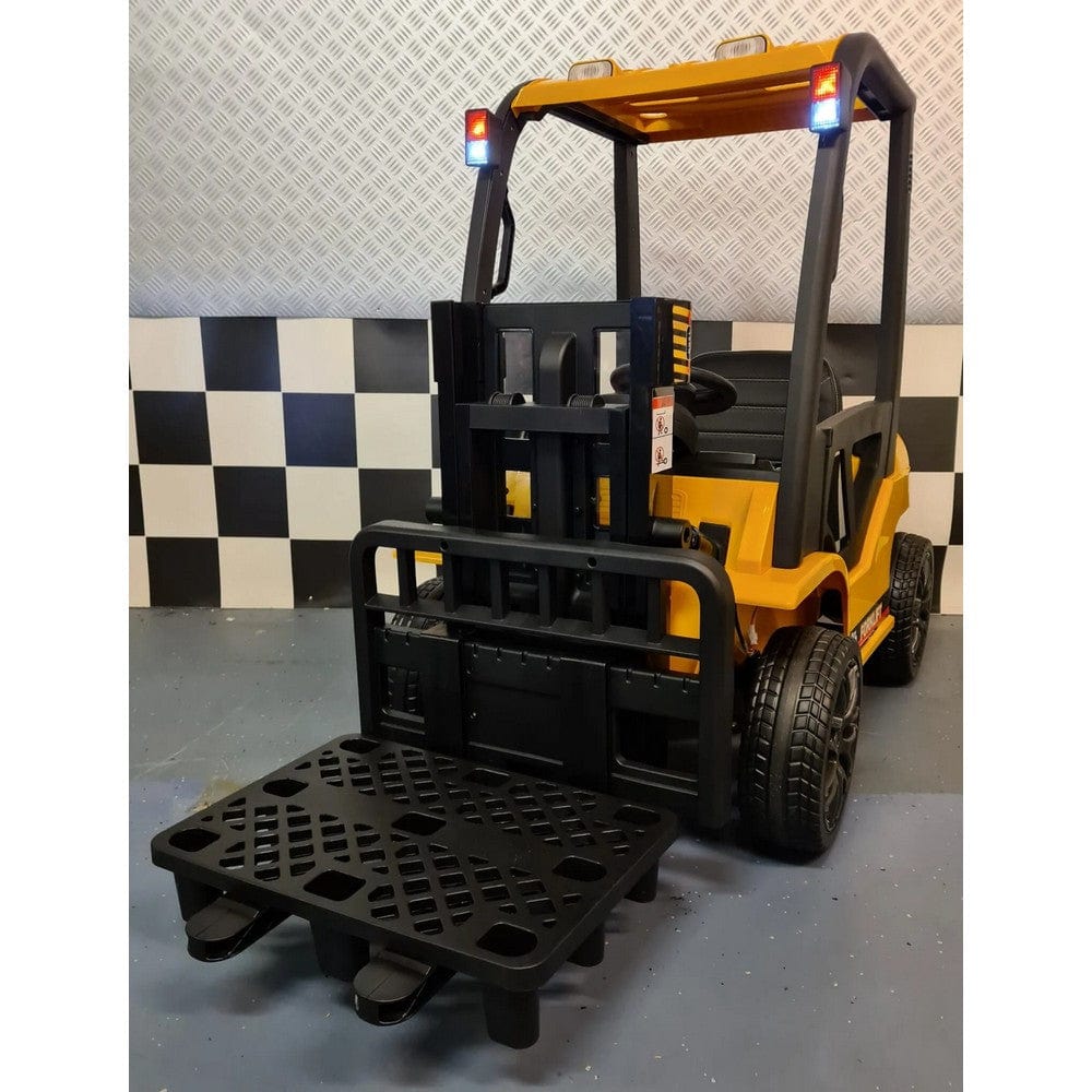 Car4Kids Gaffeltruck Elektrisk SKU CAK-C4KS08 - GEEL EAN