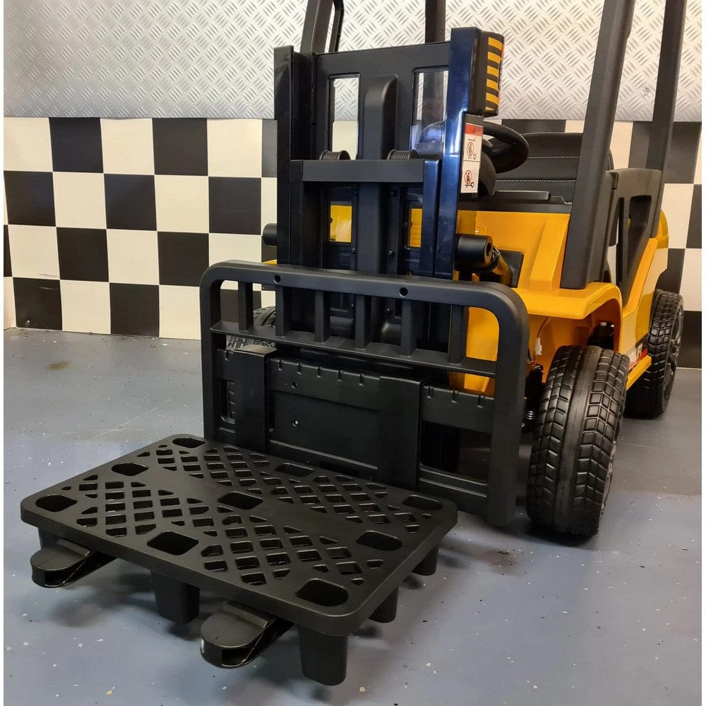Car4Kids Gaffeltruck Elektrisk SKU CAK-C4KS08 - GEEL EAN