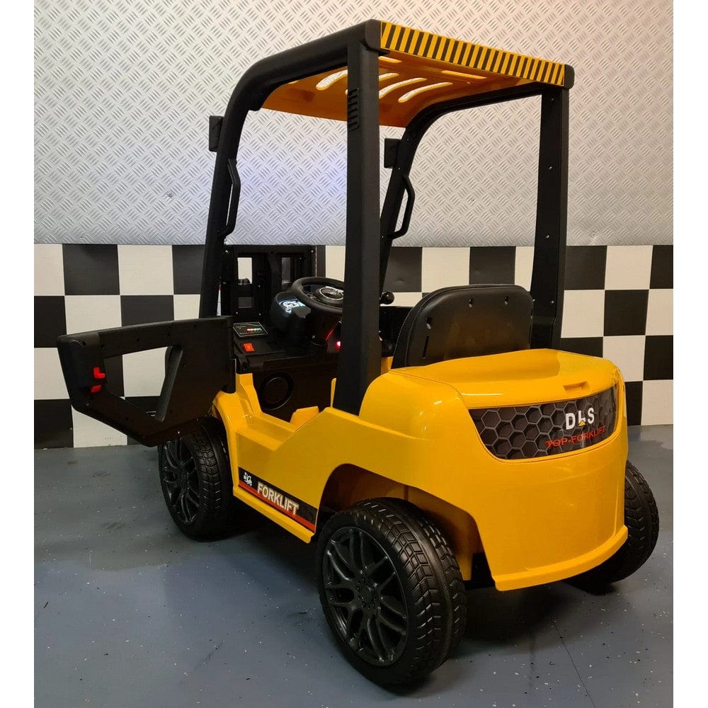Car4Kids Gaffeltruck Elektrisk SKU CAK-C4KS08 - GEEL EAN