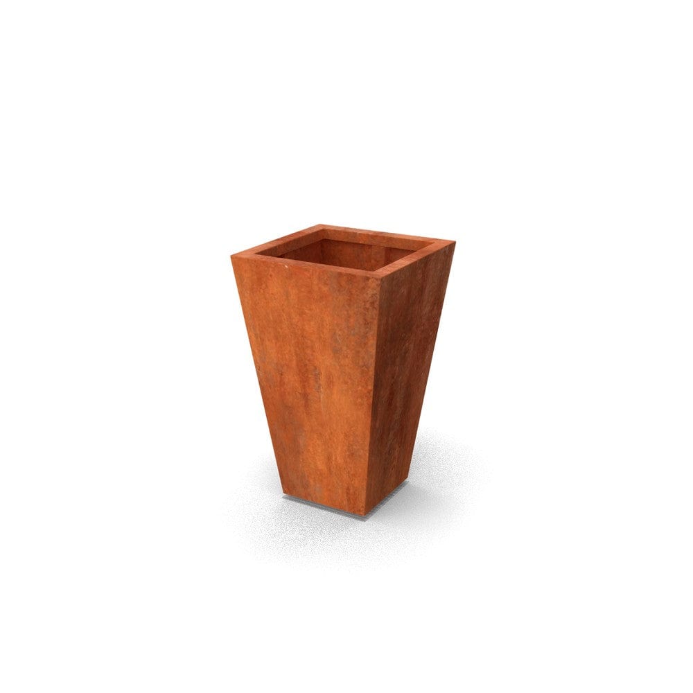 Geroba Blomlåda Vaso Corten 50x50x80cm SKU GER-VasoB3 EAN 5404033110906