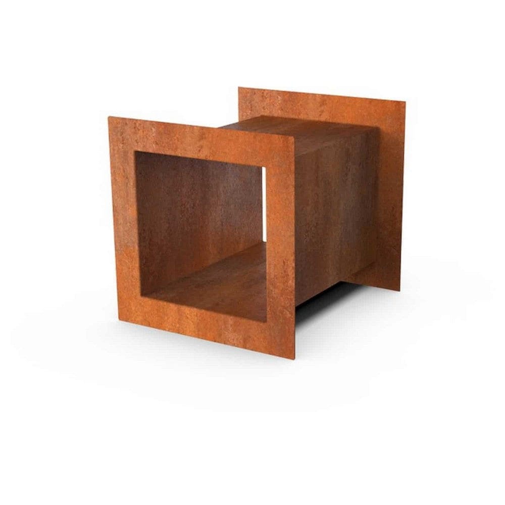 Geroba Stålutskärningar Egura Corten 390 x 380 x 390 mm SKU GER-EguraSPC4 EAN 5404033107852